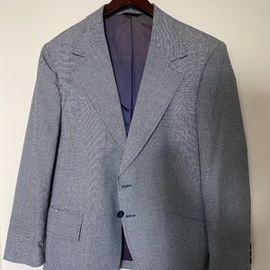 Blue-Gray Stone Blazer